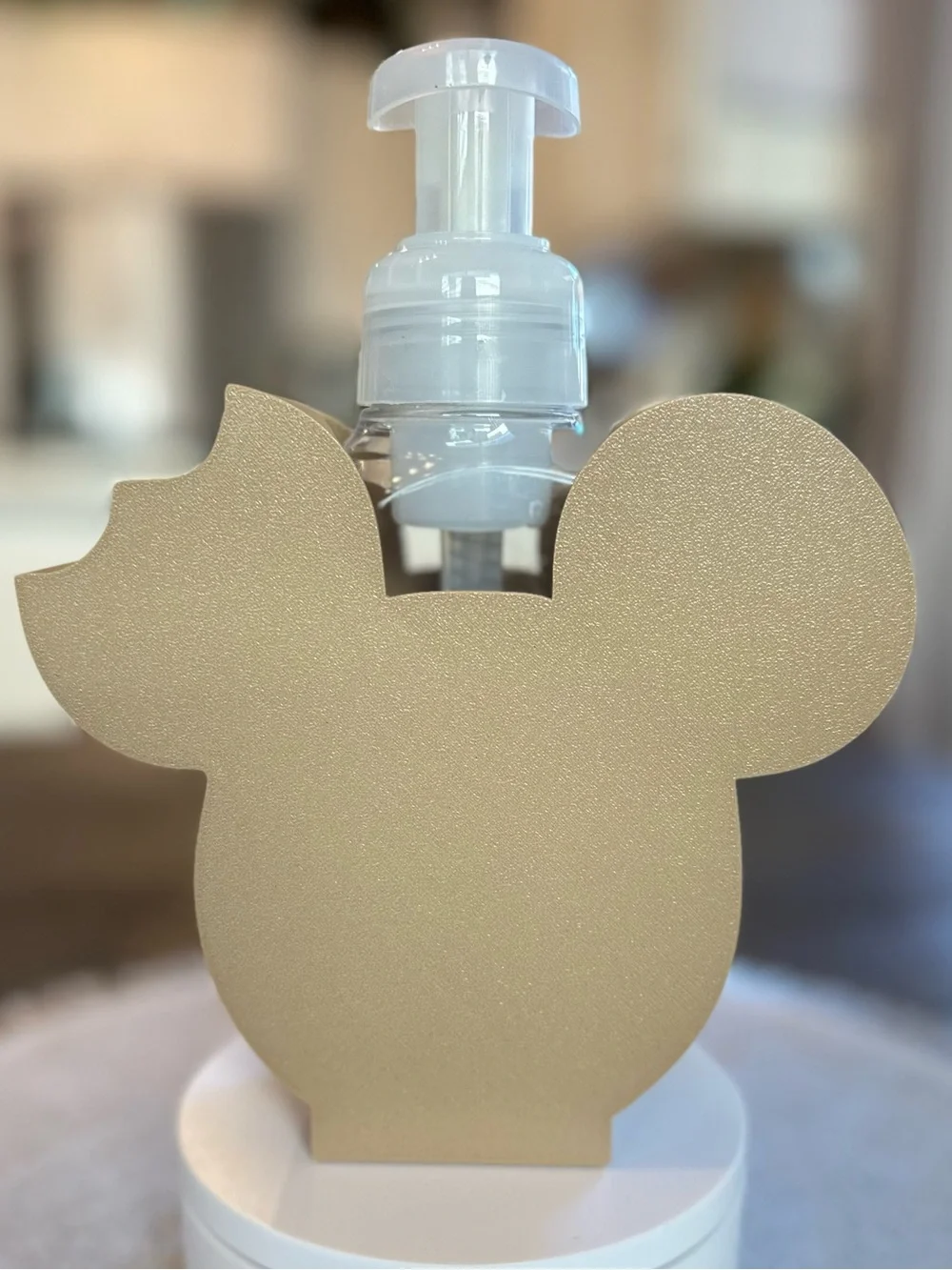 Disney Mickey Mouse Gingerbread Soap Holder for Bath & Body Works Bottles